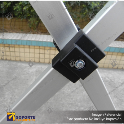 TOLDO HEXAGONAL ALUMINIO 4X4