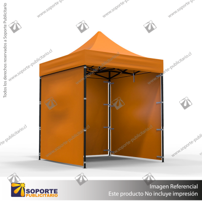 TOLDO PUBLICITARIO 2*2 MTS COLOR NARANJA