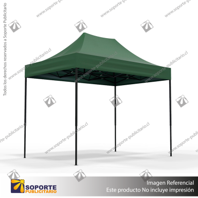 TOLDO PUBLICITARIO 2*3 MTS COLOR VERDE