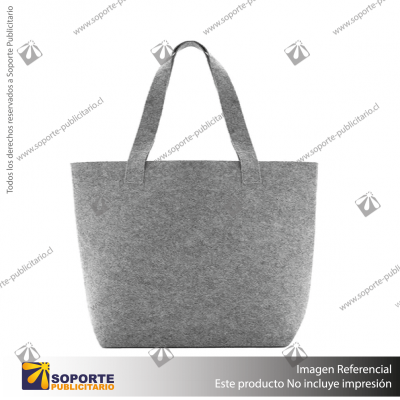 TOTE FELT/GRIS CLARO/GRIS CLARO