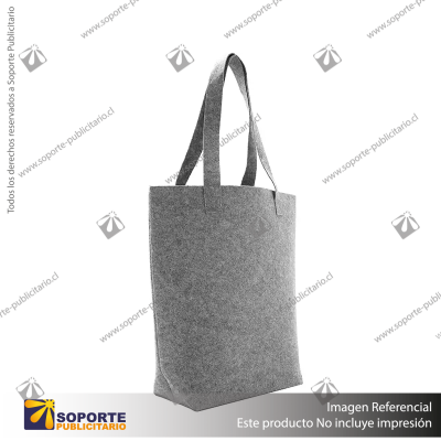 TOTE FELT/GRIS CLARO/GRIS CLARO