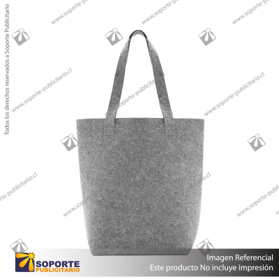 TOTE FELT/GRIS CLARO/GRIS CLARO