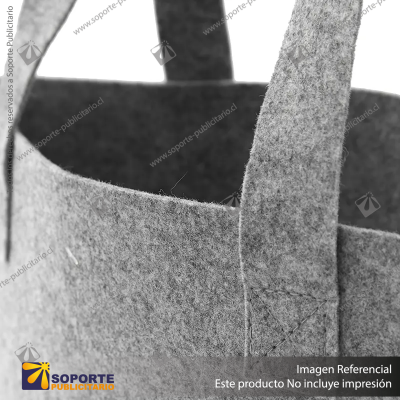 TOTE FELT/GRIS CLARO/GRIS CLARO