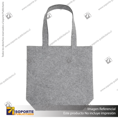 TOTE FELT/GRIS CLARO/GRIS CLARO