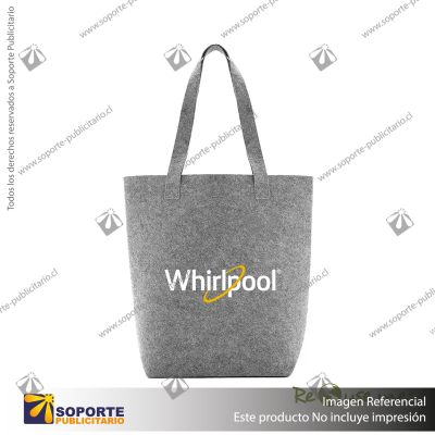 TOTE FELT/GRIS CLARO/GRIS CLARO