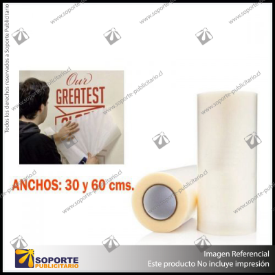 TRANSFERIBLE PAPEL / TRANSPARENTE CUADRICULADO /CON LINER / NORMAL