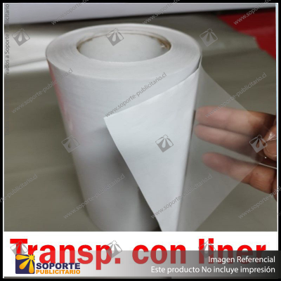 TRANSFERIBLE PAPEL / TRANSPARENTE CUADRICULADO /CON LINER / NORMAL