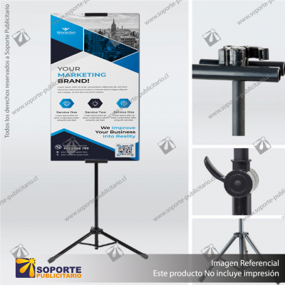 TRIPODE INTERIOR DOBLE GRAFICA