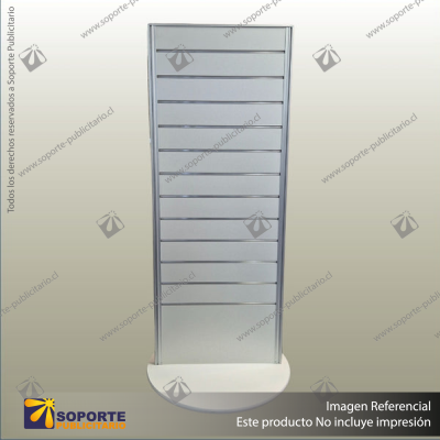 TWO-SIDED DISPLAY STAND - NON-ROTATING (600W)