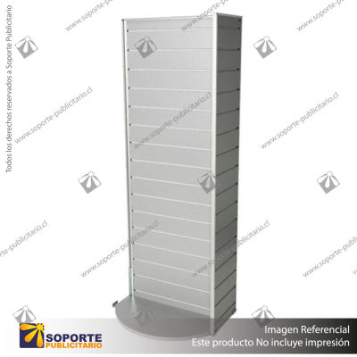 TWO-SIDED DISPLAY STAND - NON-ROTATING (600W)