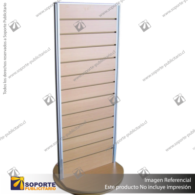 TWO-SIDED DISPLAY STAND - NON-ROTATING (600W)