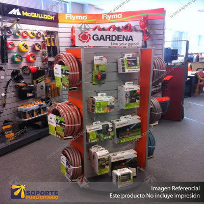 TWO-SIDED ROTATING DISPLAY STAND (600W)