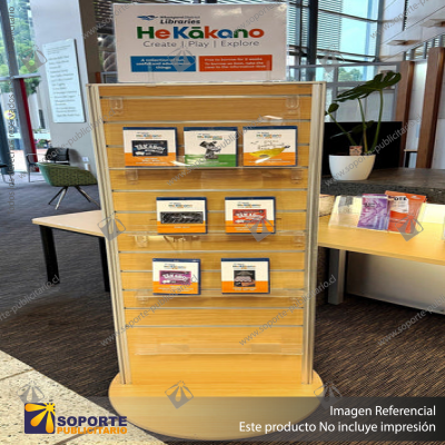 TWO-SIDED ROTATING DISPLAY STAND (600W)