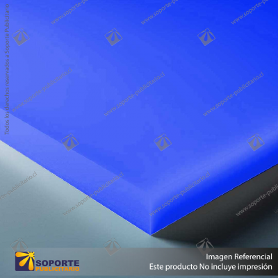 UHMW-PE PLACA TIVAR 88 AZUL 12,70X1220X3050MM