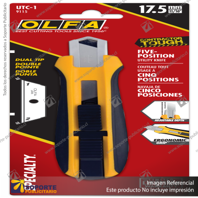 UTC-1 5-POSITION UTILITY KNIFE VARIATION: DEFAULT TITLE