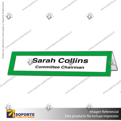 V SHAPE SEMINAR / NAME HOLDER (LANDSCAPE) A5 CLEAR