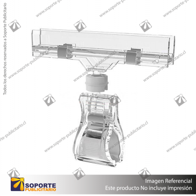 VERSAGRIP WIDE CLIP SIGN HOLDER, HOLDS MATERIALS UP TO 1/4" THICK(WYSH-10)