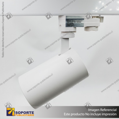 VERSALLES - FOCO LED TRACK LIGHT TRIFASICO COB 18W 3000K BLANCO 24