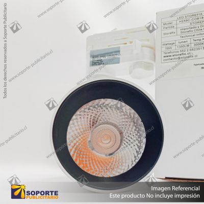 VERSALLES - FOCO LED TRACK LIGHT TRIFASICO COB 18W 3000K BLANCO 24