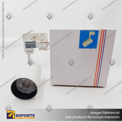 VERSALLES - FOCO LED TRACK LIGHT TRIFASICO COB 18W 4000K BLANCO 24