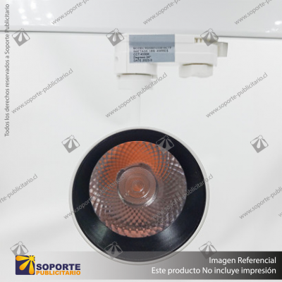 VERSALLES - FOCO LED TRACK LIGHT TRIFASICO COB 18W 4000K BLANCO 24