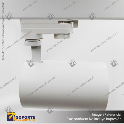 VERSALLES - FOCO LED TRACK LIGHT TRIFASICO COB 30W 4000K BLANCO 12