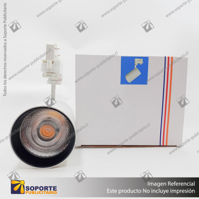 VERSALLES - FOCO LED TRACK LIGHT TRIFASICO COB 30W 4000K BLANCO 12