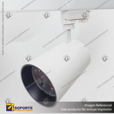 VERSALLES - FOCO LED TRACK LIGHT TRIFASICO COB 30W 4000K BLANCO 24
