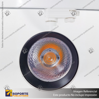 VERSALLES - FOCO LED TRACK LIGHT TRIFASICO COB 30W 4000K BLANCO 24