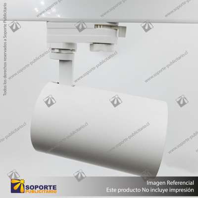 VERSALLES - FOCO LED TRACK LIGHT TRIFASICO COB 30W 4000K BLANCO 24