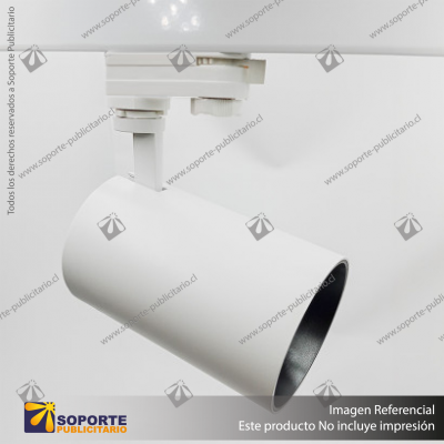 VERSALLES - FOCO LED TRACK LIGHT TRIFASICO COB 30W 4000K BLANCO 36