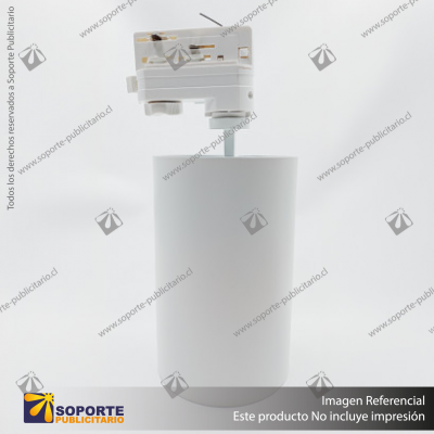 VERSALLES - FOCO LED TRACK LIGHT TRIFASICO COB 30W 4000K BLANCO 36