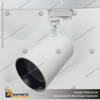 VERSALLES - FOCO LED TRACK LIGHT TRIFASICO COB 30W 4000K BLANCO 36