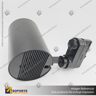 VERSALLES - FOCO LED TRACK LIGHT TRIFASICO COB 30W 4000K NEGRO 12