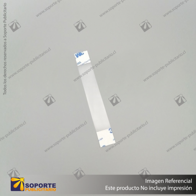 VIBRIN PARA PUBLICIDAD 14X1,5CM CON ADHESIVO