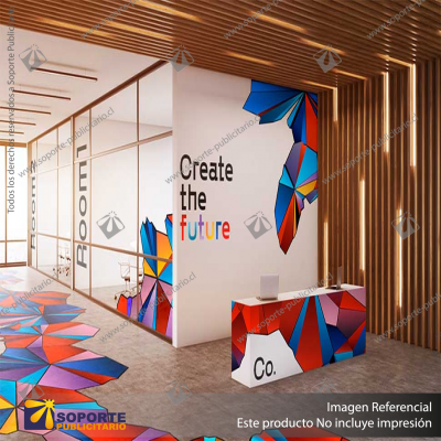 VINILO ADHESIVO BLANCO 100 MICRAS MATE 1.27*50 MTS