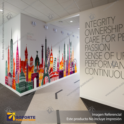 VINILO ADHESIVO BLANCO SP4 BRILLANTE 1.07*50 MTS