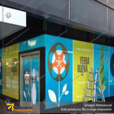 VINILO ADHESIVO BLANCO SP4 BRILLANTE 1.07*50 MTS