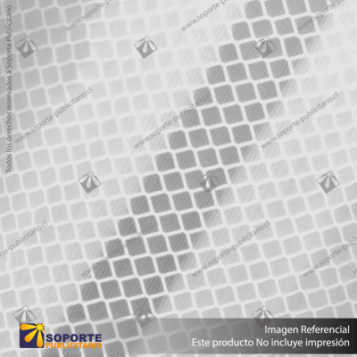 VINILO REFLECTANTE SHAPEPLUS GRADO INGENIERIA PRISMATICO BLANCO 0,61 X 45,7