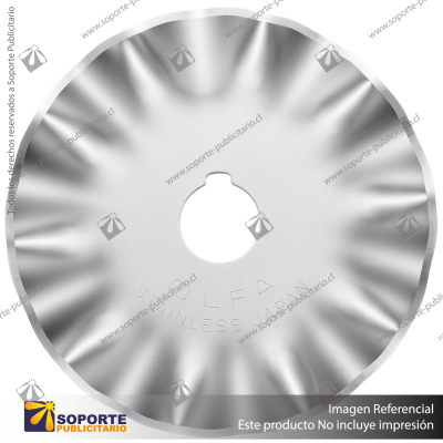 WAB45-1 STAINLESS STEEL WAVE BLADE, 1PK VARIATION: DEFAULT TITLE
