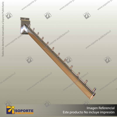 WATERFALL DISPLAY BRACKETS: 6 OR 12 PINS