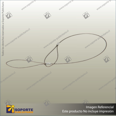 WIRE FOR SECURITY CLIP - STAINLESS - 500MM