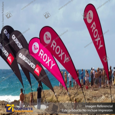 MASTIL CURVO VELA PRO 320*80 CMS (340 CMS) PARA BANDERA PUBLICITARIA (C30)