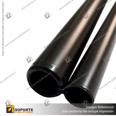 MASTIL CURVO VELA PRO 420*90 CMS (440 CMS) PARA BANDERA PUBLICITARIA (C40)