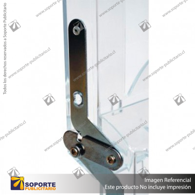 PORTA CATALOGO EJECUTIVO CON MALETA DE TELA (4 BANDEJAS)
