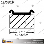 18MM ASSEMBLY CLIP TO ATTACH CAPPING