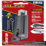 18MM NOL-1/BB RUBBER-GRIP RATCHET-LOCK UTILITY KNIFE VARIATION: DEFAULT TITLE