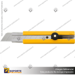 25MM H-1 CLASSIC EXTRA HEAVY-DUTY UTILITY KNIFE WITH RUBBER GRIP INSET VARIATION: DEFAULT TITLE