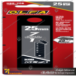 25MM HBB ULTRA-SHARP BLACK SNAP BLADE - 5, 10, 20, OR 40 PACKS VARIATION: HBB/CP40