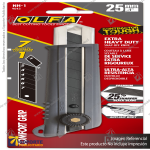 25MM NH-1 RUBBER GRIP RATCHET-LOCK UTILITY KNIFE VARIATION: DEFAULT TITLE